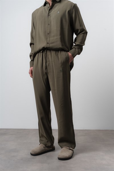 Erkek RS Modal Baggy Pantolon Haki