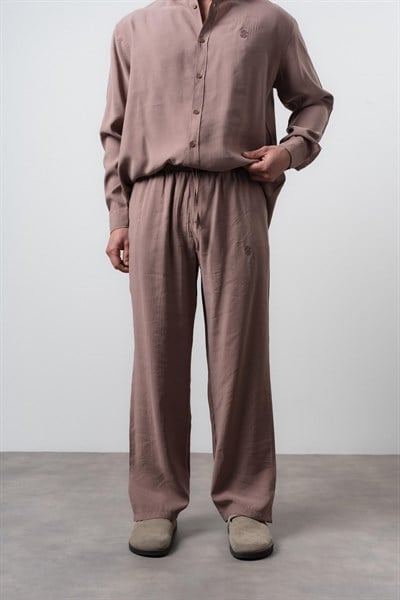 Erkek RS Modal Baggy Pantolon Kahve