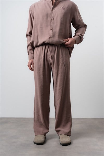 Erkek RS Modal Baggy Pantolon Kahve