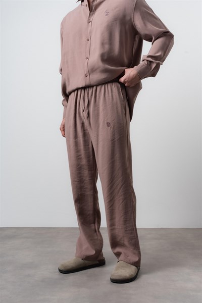 Erkek RS Modal Baggy Pantolon Kahve