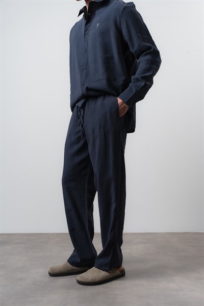 Erkek RS Modal Baggy Pantolon Lacivert