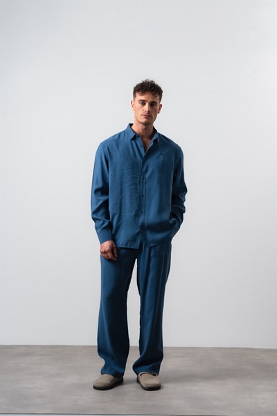 Erkek RS Modal Baggy Pantolon Petrol