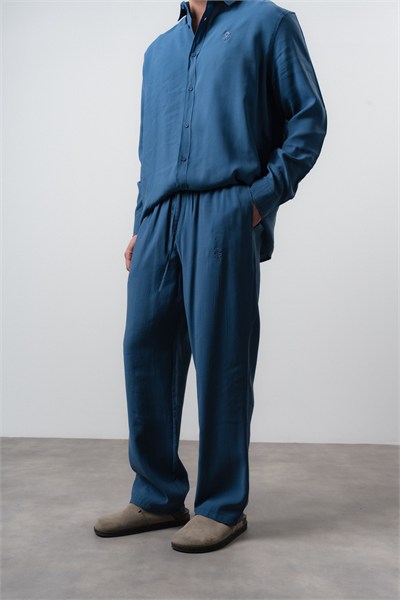 Erkek RS Modal Baggy Pantolon Petrol