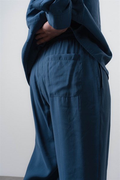 Erkek RS Modal Baggy Pantolon Petrol