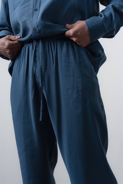 Erkek RS Modal Baggy Pantolon Petrol