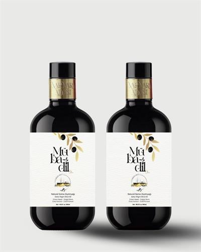 MÜBADİL 2X ERKEN HASAT NATUREL SIZMA ZEYTİNYAĞI - 500 ml