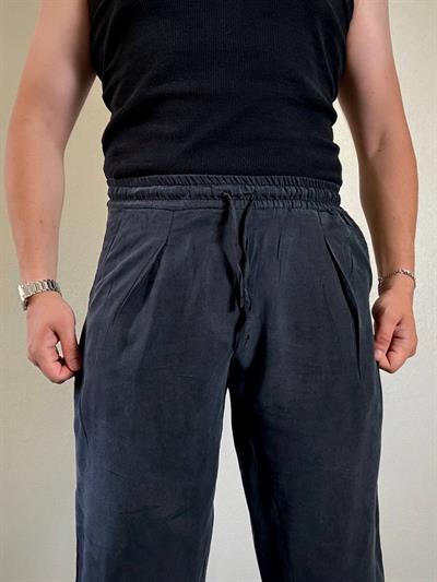 Ares Lacivert Keten Pantolon