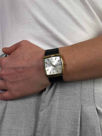 Aura White Leather Cord Vintage Wristhwatch VV