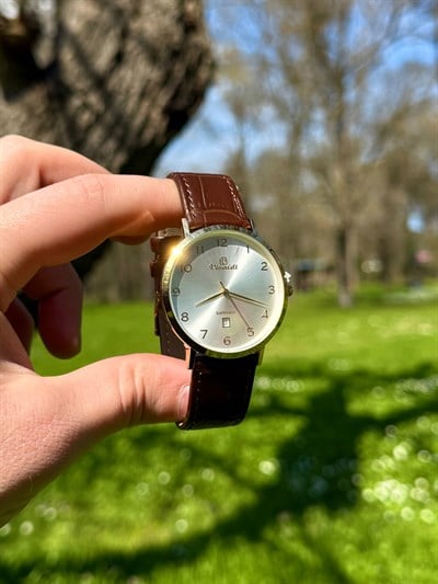 Bellon Vintage Leather Cord Wisthwatch