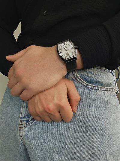 C.S Black Cord Vintage Wristhwatch