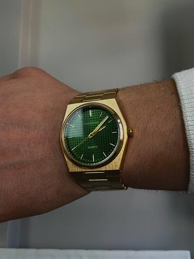 C.S Gold Cord Vintage Wristhwatch