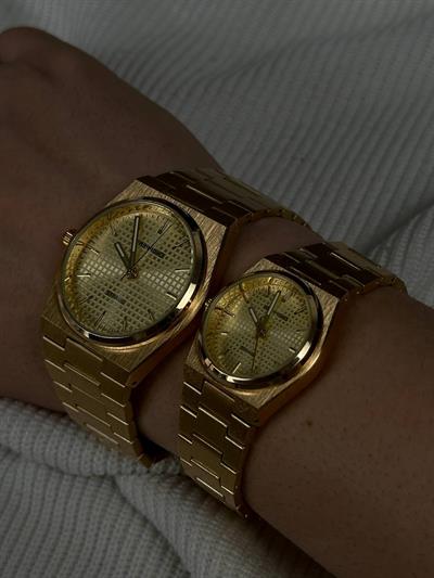 C.P Gold Cord Couple Vintage Wristhwatch