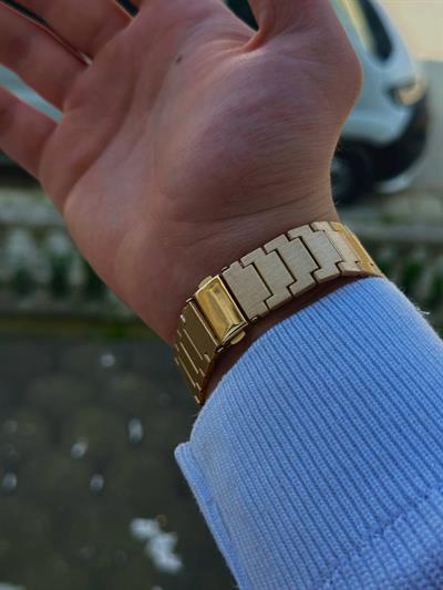 C.S Gold Cord Vintage Wristhwatch