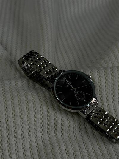 C.S Woman Silver Cord Vintage Wristhwatch
