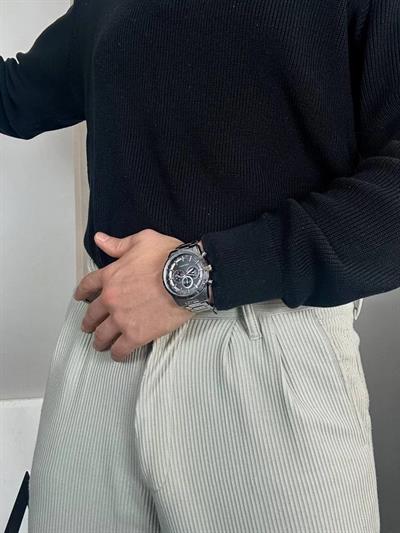 C.H Grey Round Screen Wintage Wristhwatch