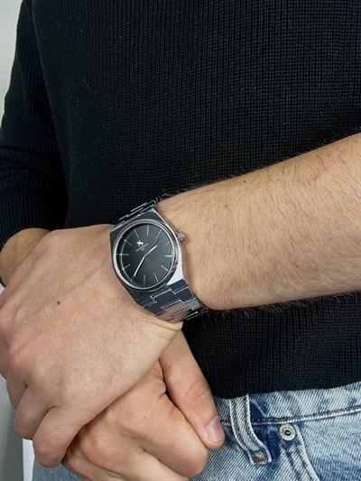 C.P Grey Cord Vintage Wristhwatch