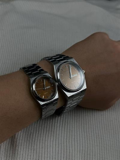 C.P Sun Dial Couple Vintage Wristhwatch