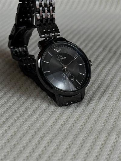C.S Woman Black Screen Vintage Wristhwatch