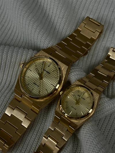 C.P Gold Cord Couple Vintage Wristhwatch
