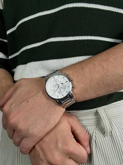 C.H White Screen Vintage Wristhwatch