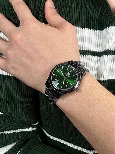 C.L Polo Green Screen Old Money Wristhwatch