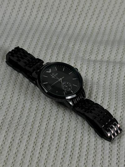 C.S Woman Black Screen Vintage Wristhwatch