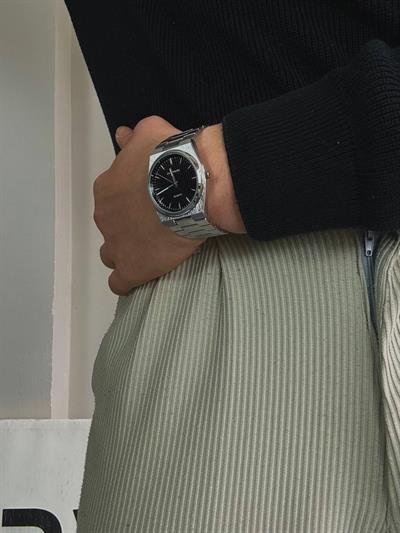 C.S Grey Cord Vintage Wristhwatch