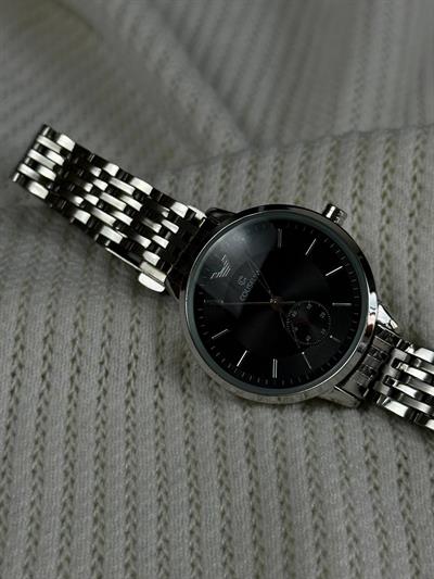 C.S Woman Silver Cord Vintage Wristhwatch