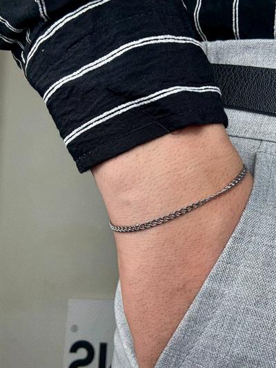 Chain Bracelet Necklace Set