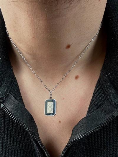 Chain Square Necklace