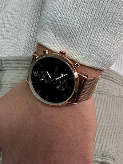 Denacci Metal Cord Wristhwatch