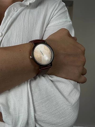 Denacci Old Money Brown Sc. Wristhwatch