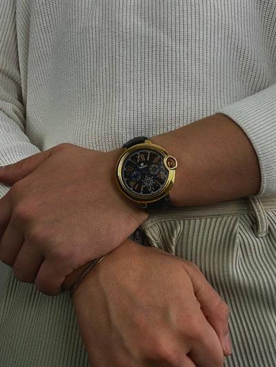 Denacci Vintage Mustard Screen Wristhwatch