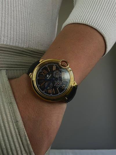 Denacci Vintage Mustard Screen Wristhwatch
