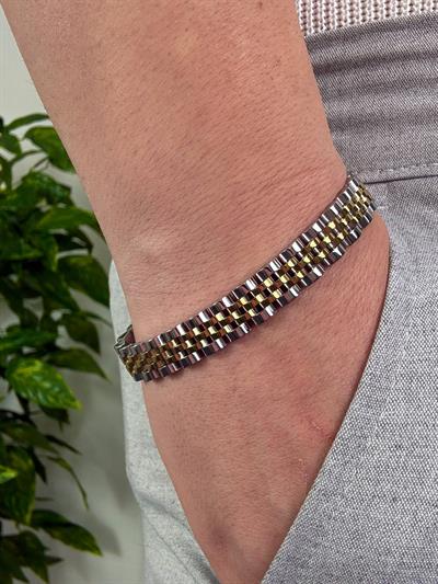 G. Silver Rolex Bracelet