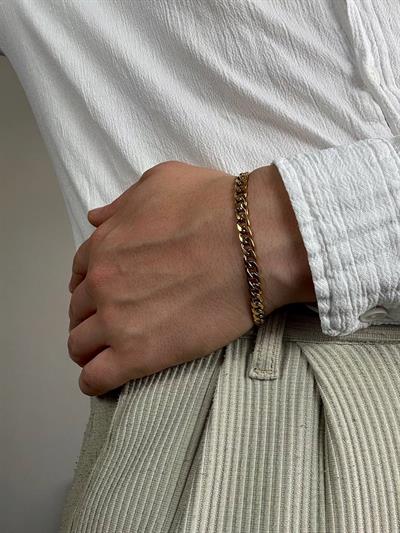 Gold Chain Bracelet