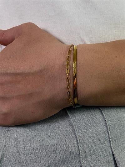 Gold Double Italy Bracelet