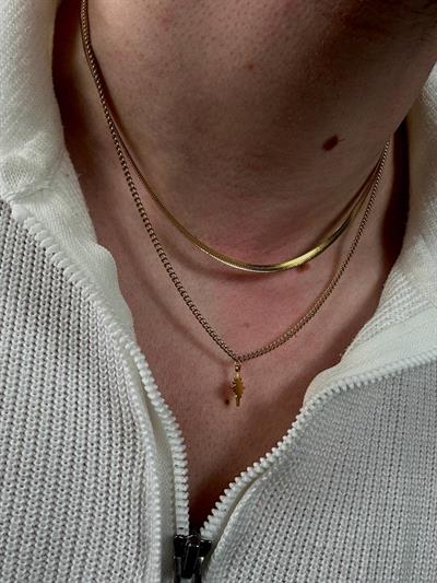 Gold North Star Necklace