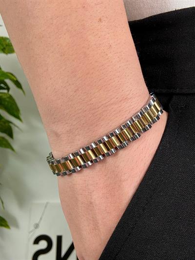 Gold - Silver Rolex Bracelet