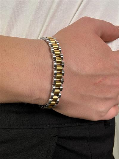 Gold - Silver Rolex Bracelet