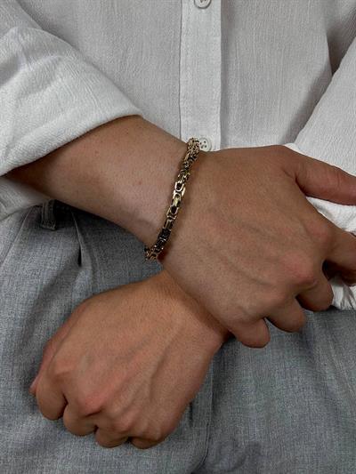 Gold Thick Chain Bracelet