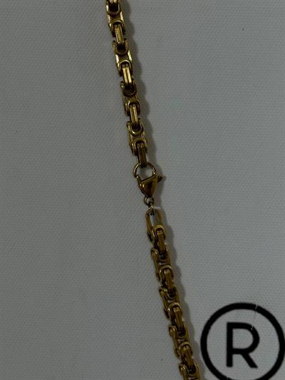 Gold Thick Chain Necklace