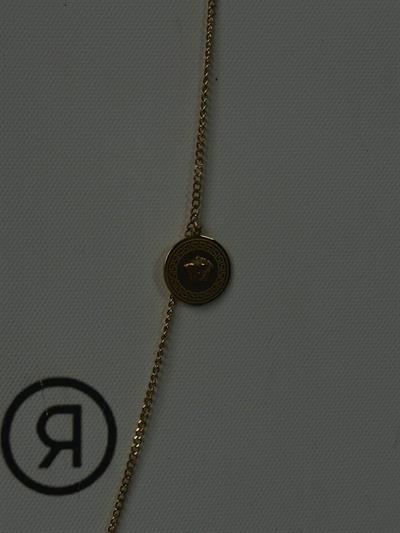 Gold Versace Relief Necklace