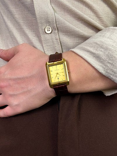 Montre Premium Vintage Leather Cord Wisthwatch