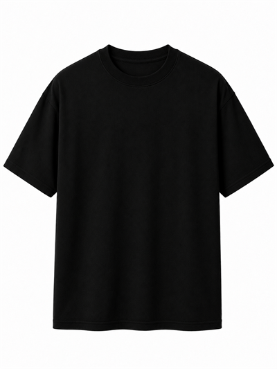 Premıum Siyah Oversize T-shırt