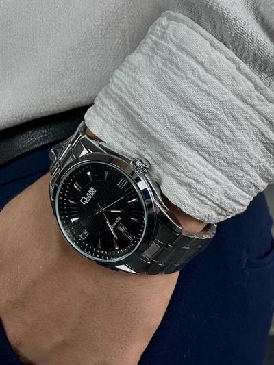 Q.P Black Screen Vintage Wristhwatch