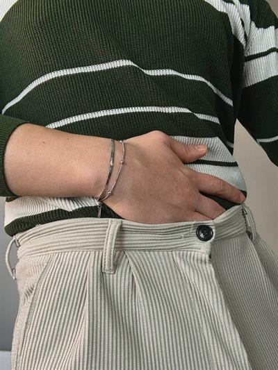 Silver Ball Bracelet