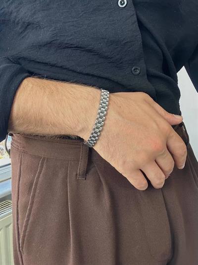 Silver Clip Bracelet