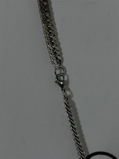 Silver Flat Necklace