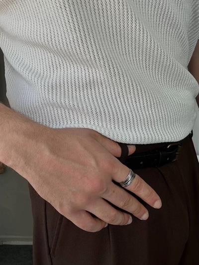 Silver Fur Ring